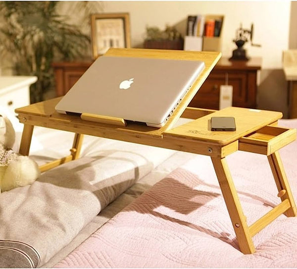 Foldable Bamboo Laptop Tray