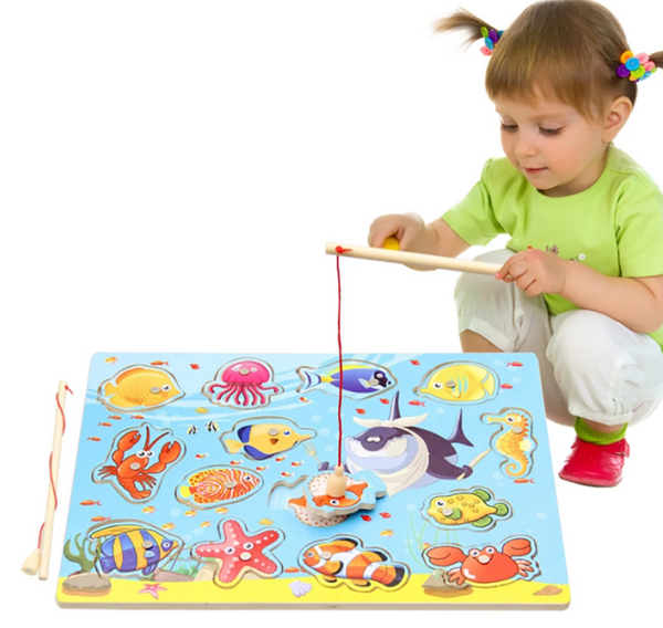 Kids Magnet Fishing Game